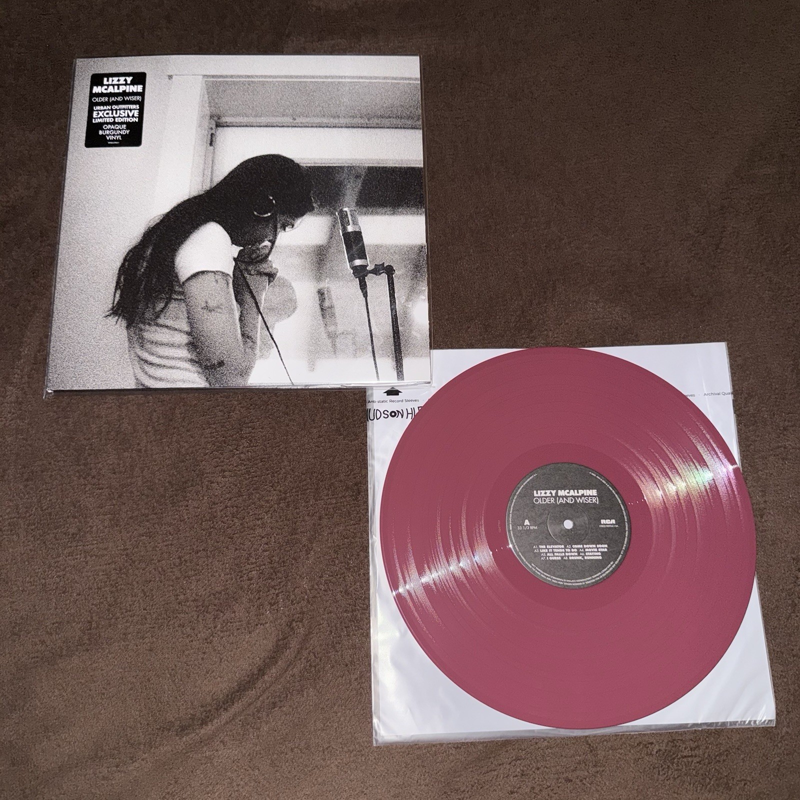 Lizzy McAlpine Older and Wiser Urban Outfitters Exclusive Red Vinyl Lizzy McAlpine Older and Wiser Urban Outfitters Exclusive Red Vinyl