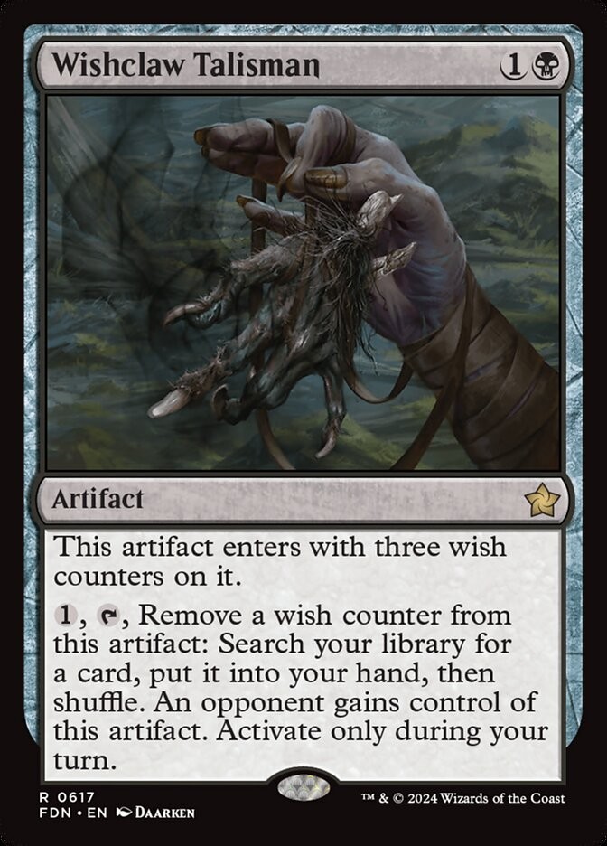 Wishclaw Talisman 617 R FDN MTG NM