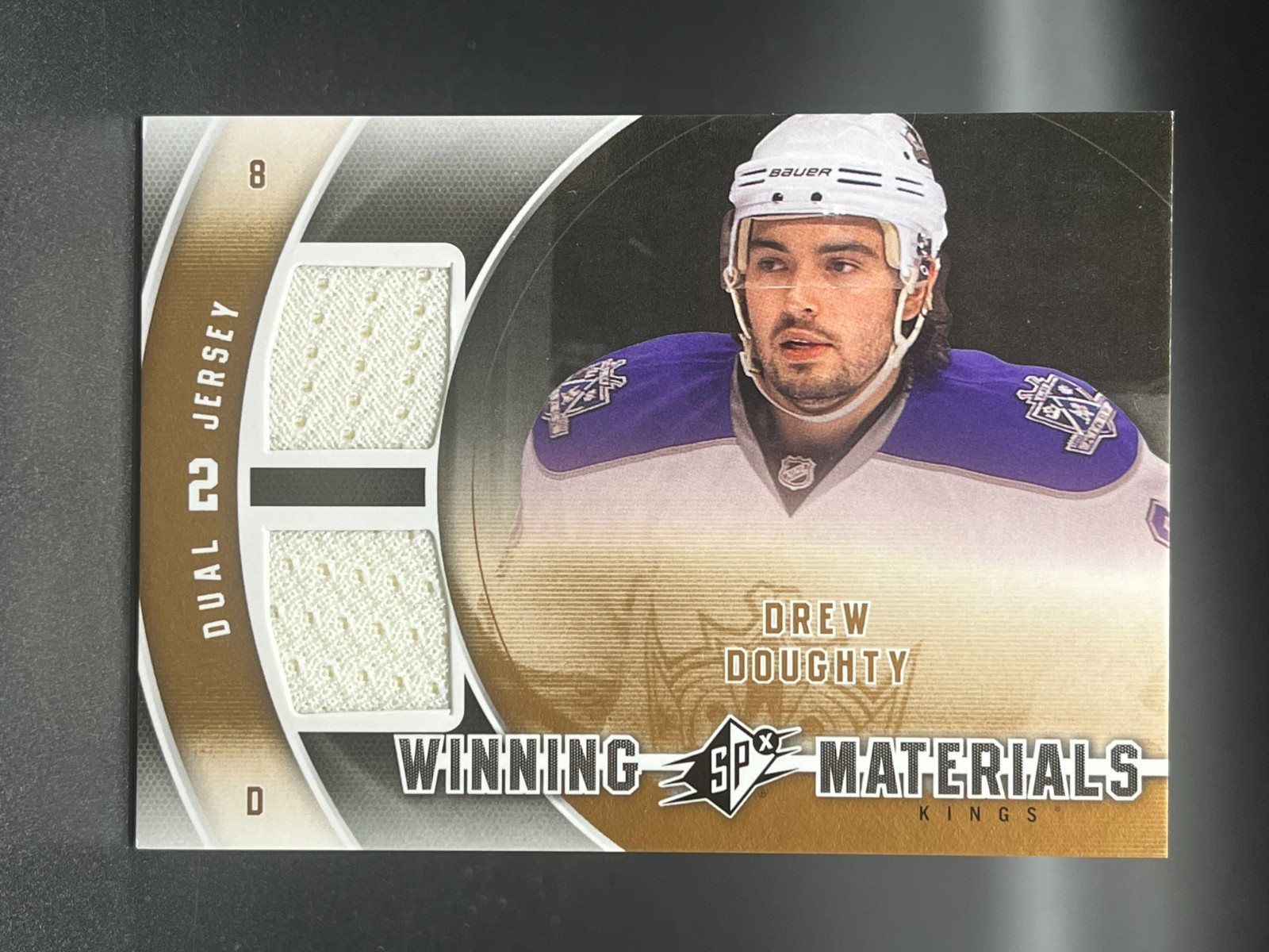 2011-12 SPx Winning Materials Drew Doughty #WM-DD 06