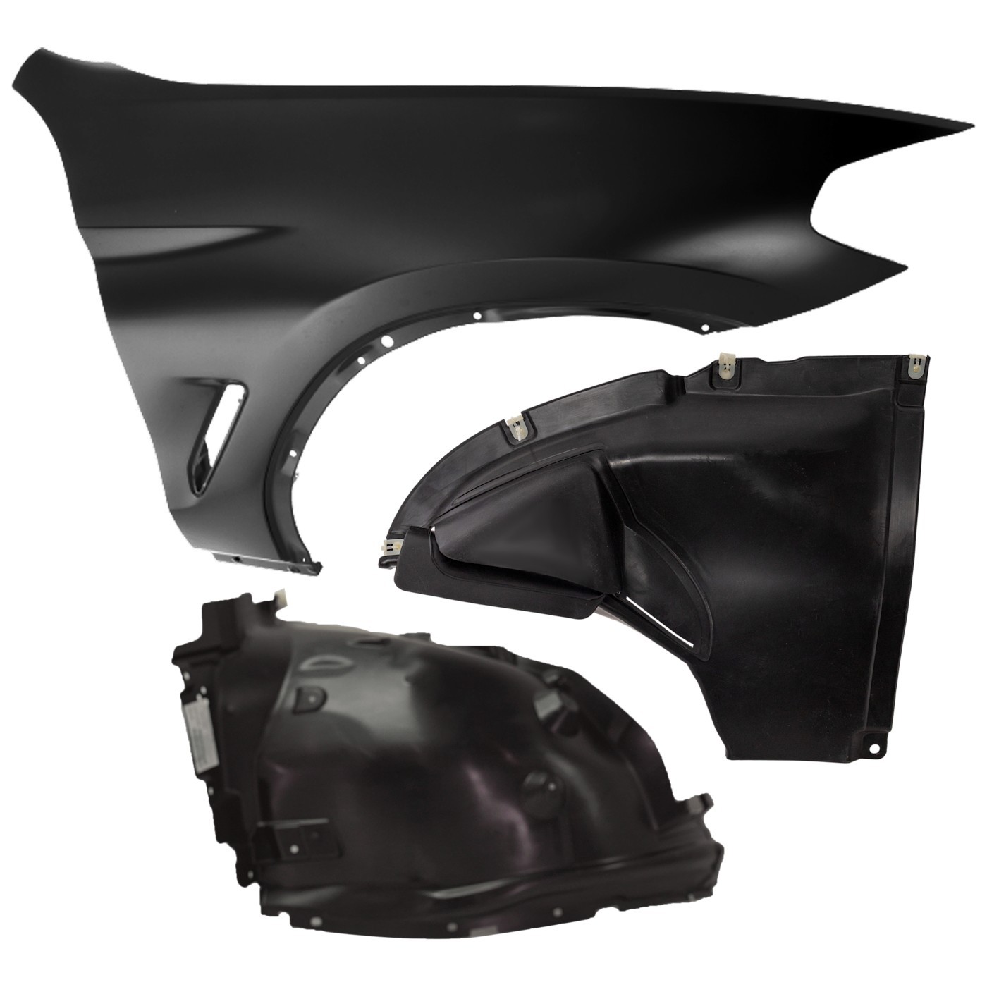 Fender Front Passenger Right Side Aluminum for BMW X4 X3 2022-2023