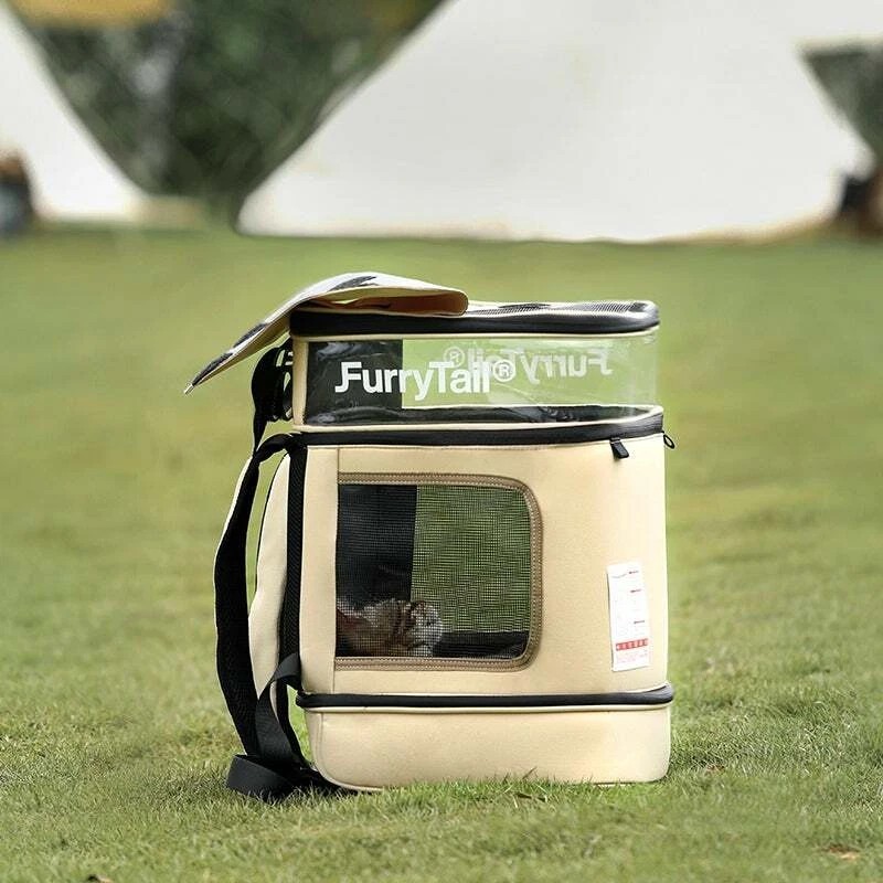 40 cm Large Foldable Detachable Cat Backpack For Adventurous Cats and Humans