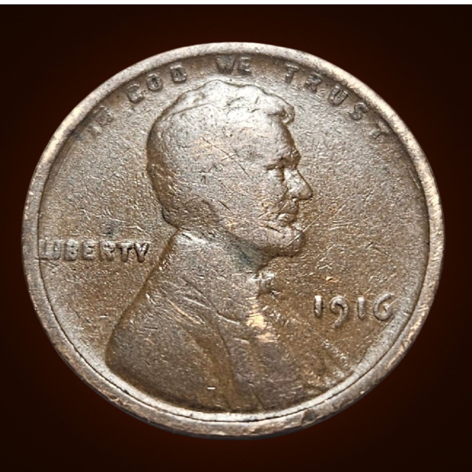 1916 P Lincoln Wheat Cent - Circulated  - Classic Early Date  - RARE MINT ERRORS