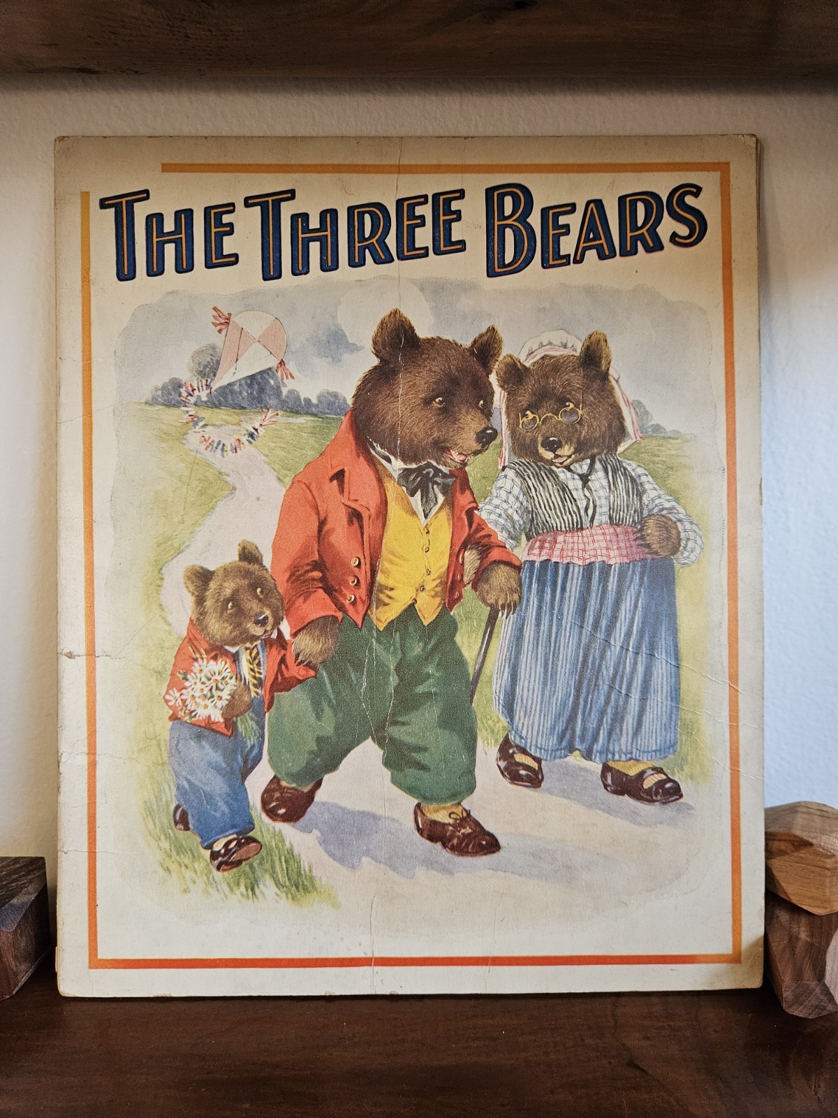 1923 The Three Bears - NO. 669 - Softcover Samuel Gabriel & Sons
