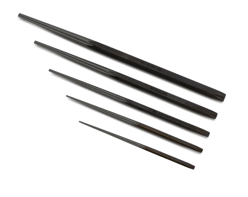 Mac Tools  5pc Heavy Duty Long Tapered Drift Punch Set in Roll Kit Bag