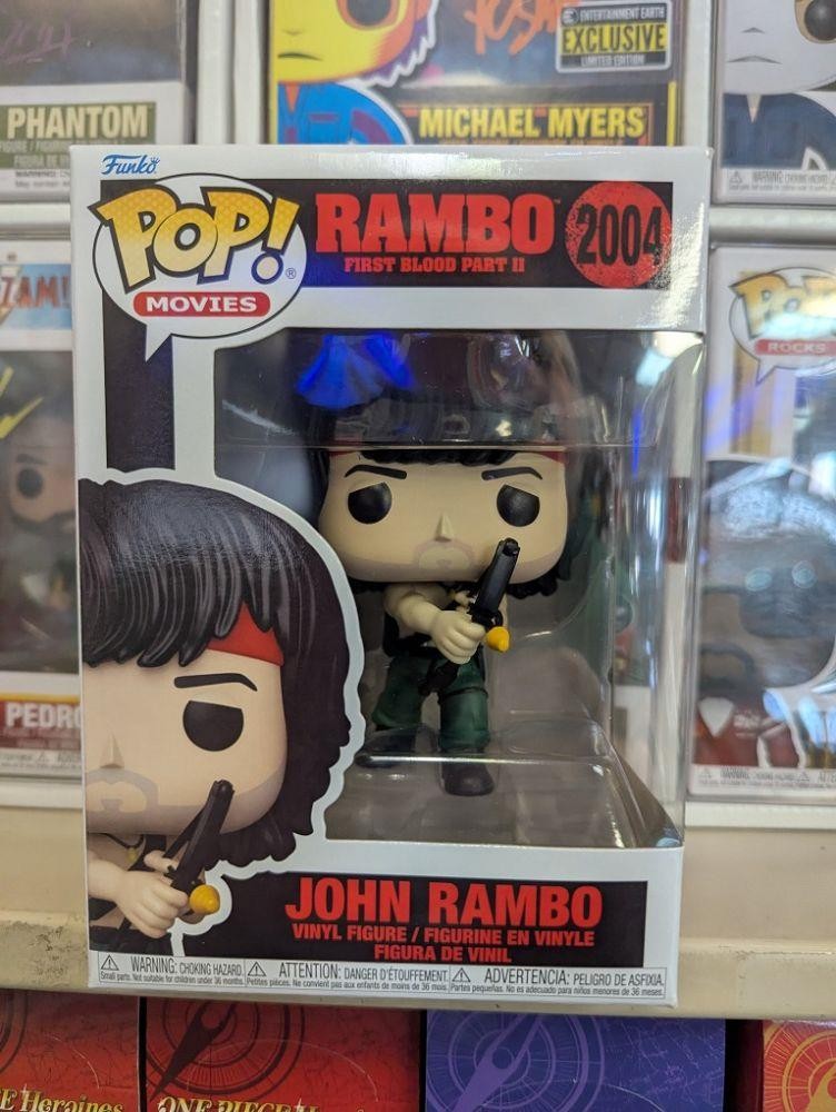 Funko Pop John Rambo #2004 First Blood Part 2 Vinyl Figure