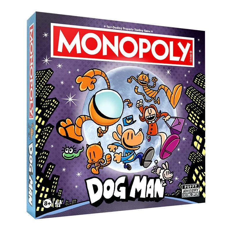 USAopoly - Monopoly Dog Man Edition | Classic Board Game