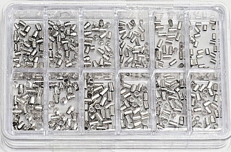 Watch Case Crown Tube Waterproof 480pcs 12 Size Steel Stainless  Crown Part