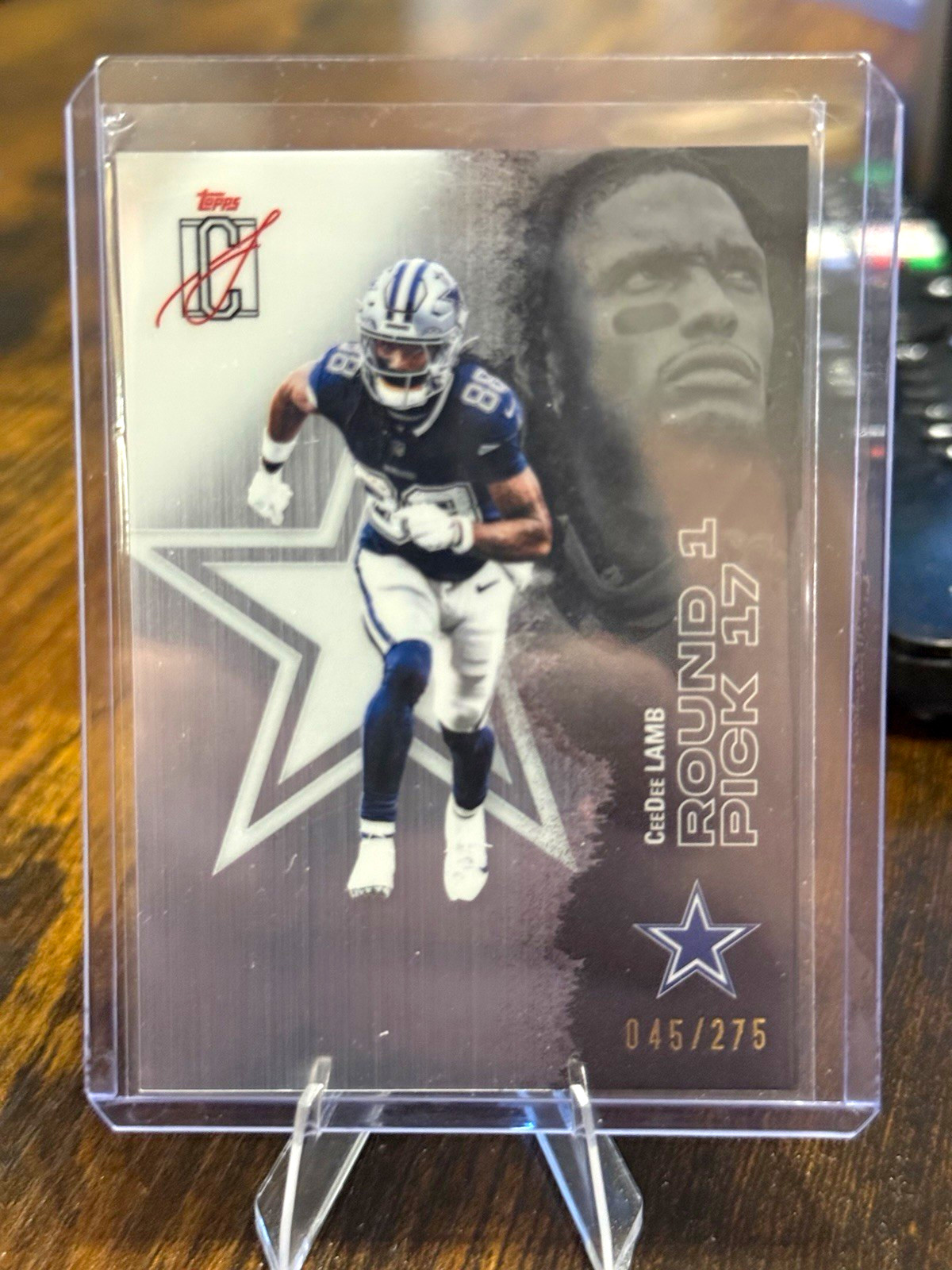 Topps 2025 Signature Class CeeDee Lamb Cowboys Silver #16 /275 RC