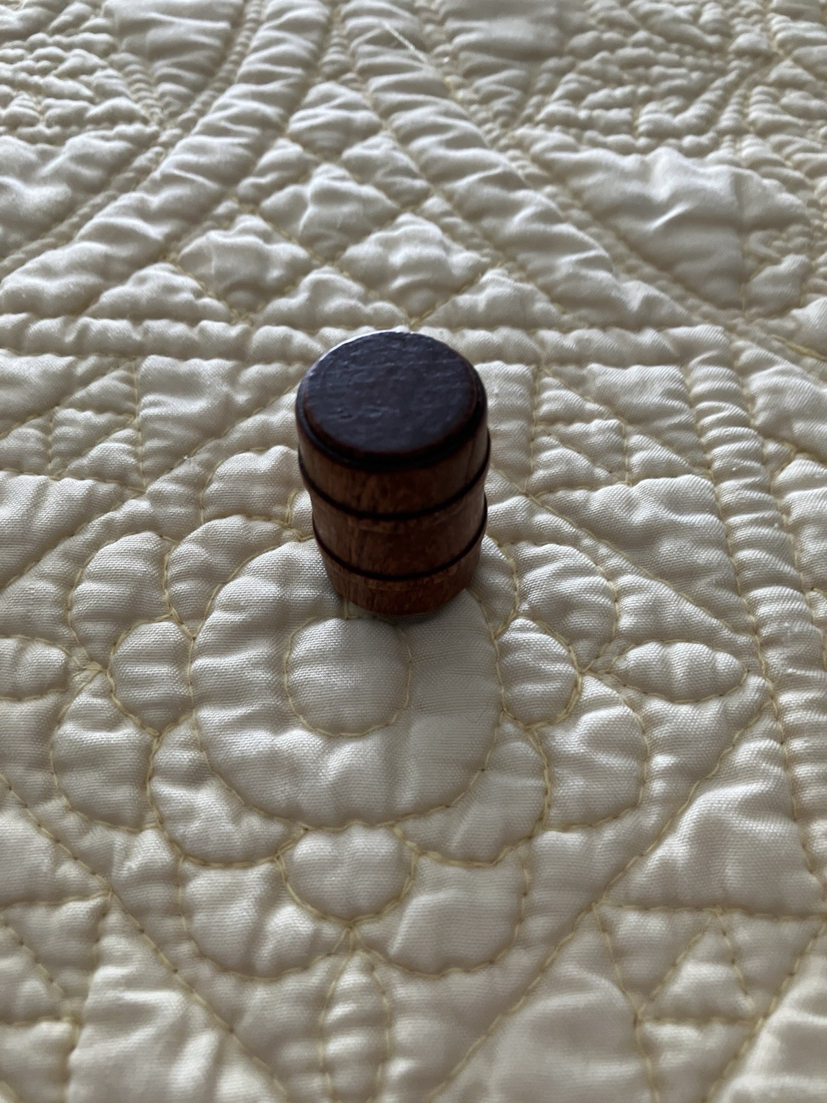 Lionel Trains 0 Scale Vintage Post War Stained And Lacquered Wooden Barrel