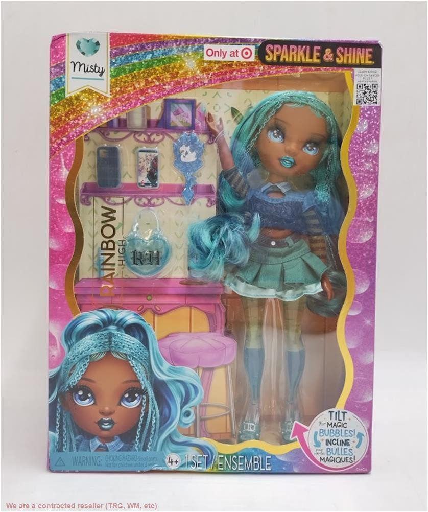 Rainbow High Sparkle and Shine Misty Fashion Doll SEE DETAILS Rainbow High Sparkle and Shine Misty Fashion Doll SEE DETAILS