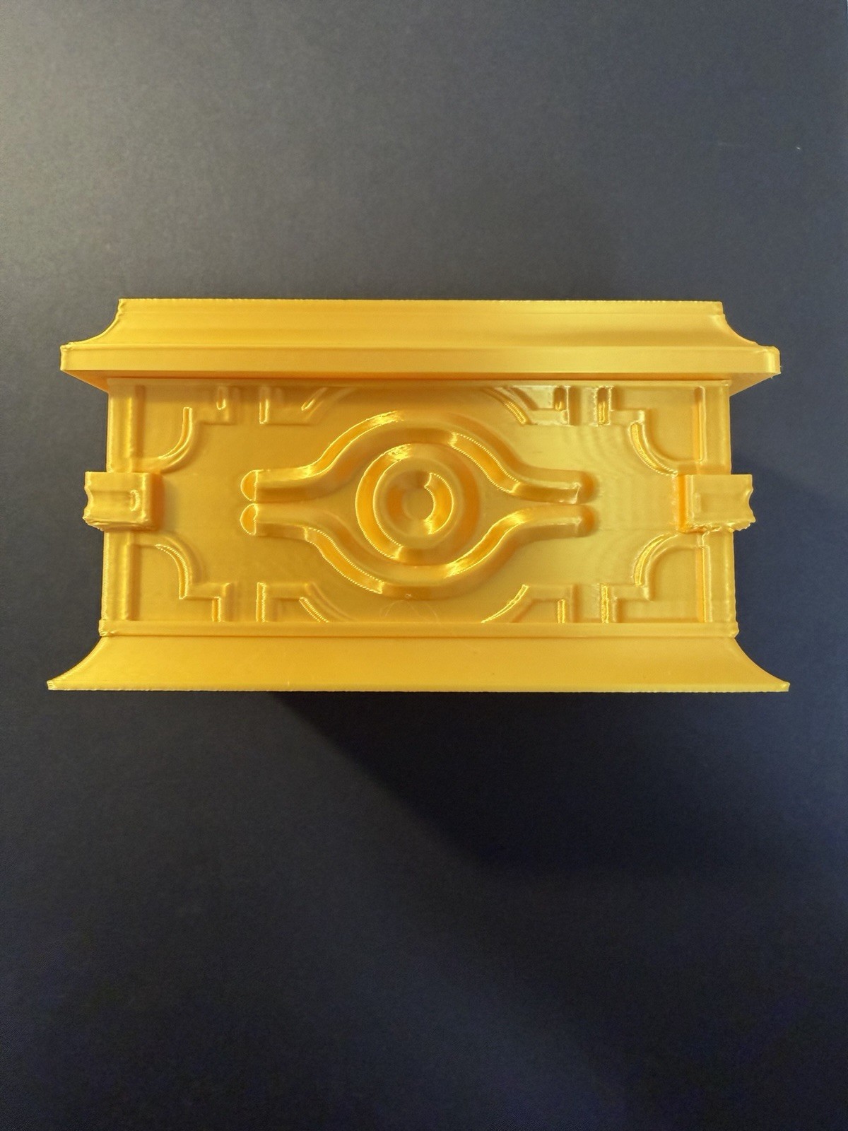 Millennium Sarcophagus (YU-GI-OH Deckbox) - Millenium YuGiOh Deck Box 3D Printed Millennium Sarcophagus (YU-GI-OH Deckbox) - Millenium YuGiOh Deck Box 3D Printed