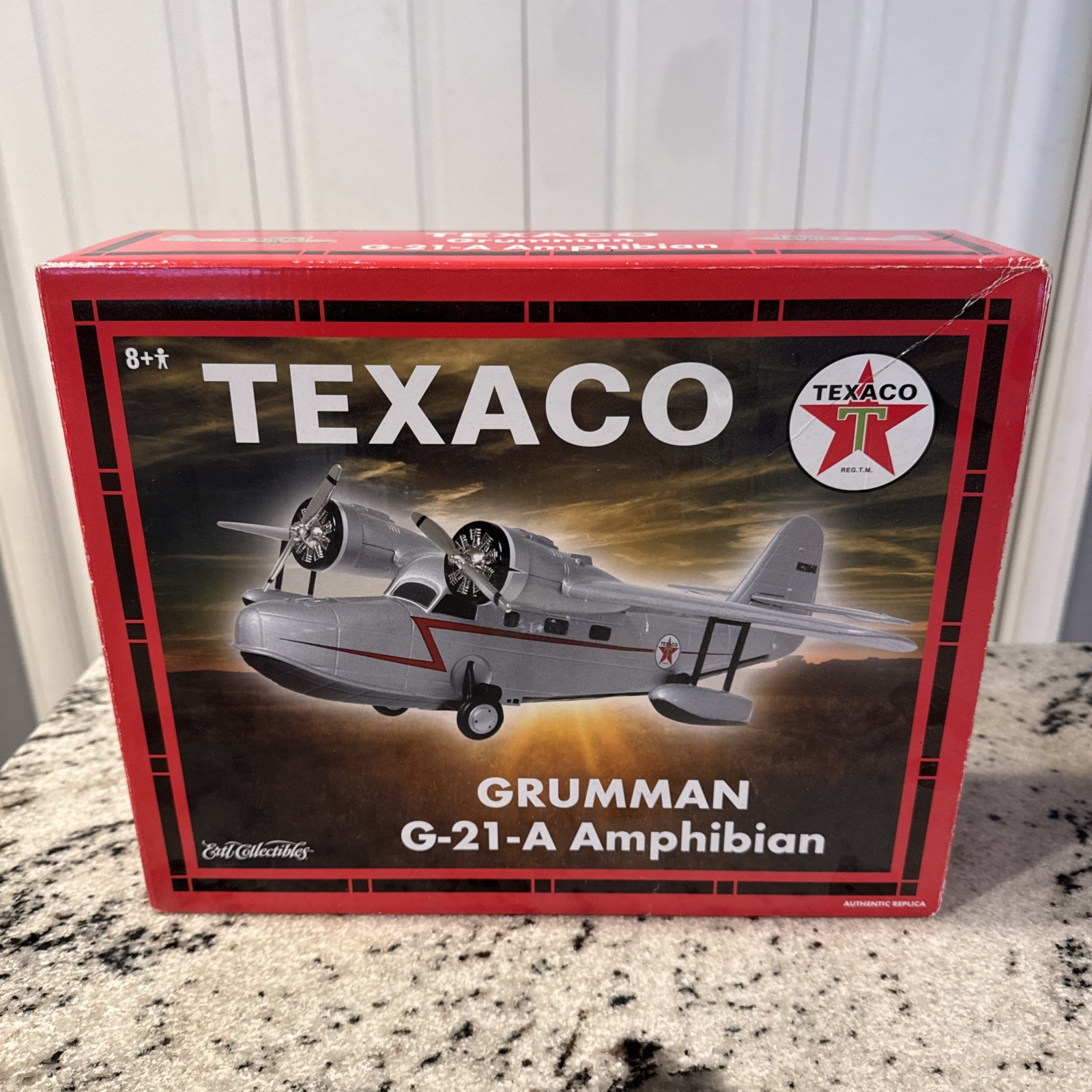 Ertl Collectibles Grumman G-21-A Amphibian Diecast 1:38 Wings of Texaco 1938 Ertl Collectibles Grumman G-21-A Amphibian Diecast 1:38 Wings of Texaco 1938