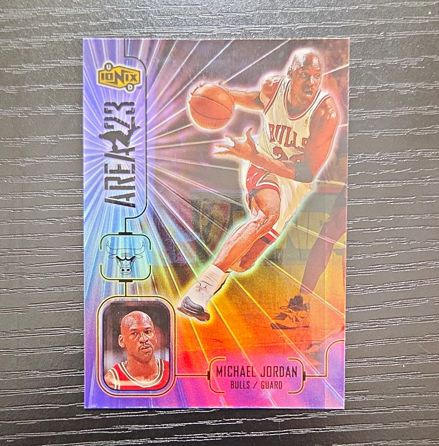 Upper Deck 1999 UD Ionix Area 23 Insert #A1 Michael Jordan Chicago Bulls