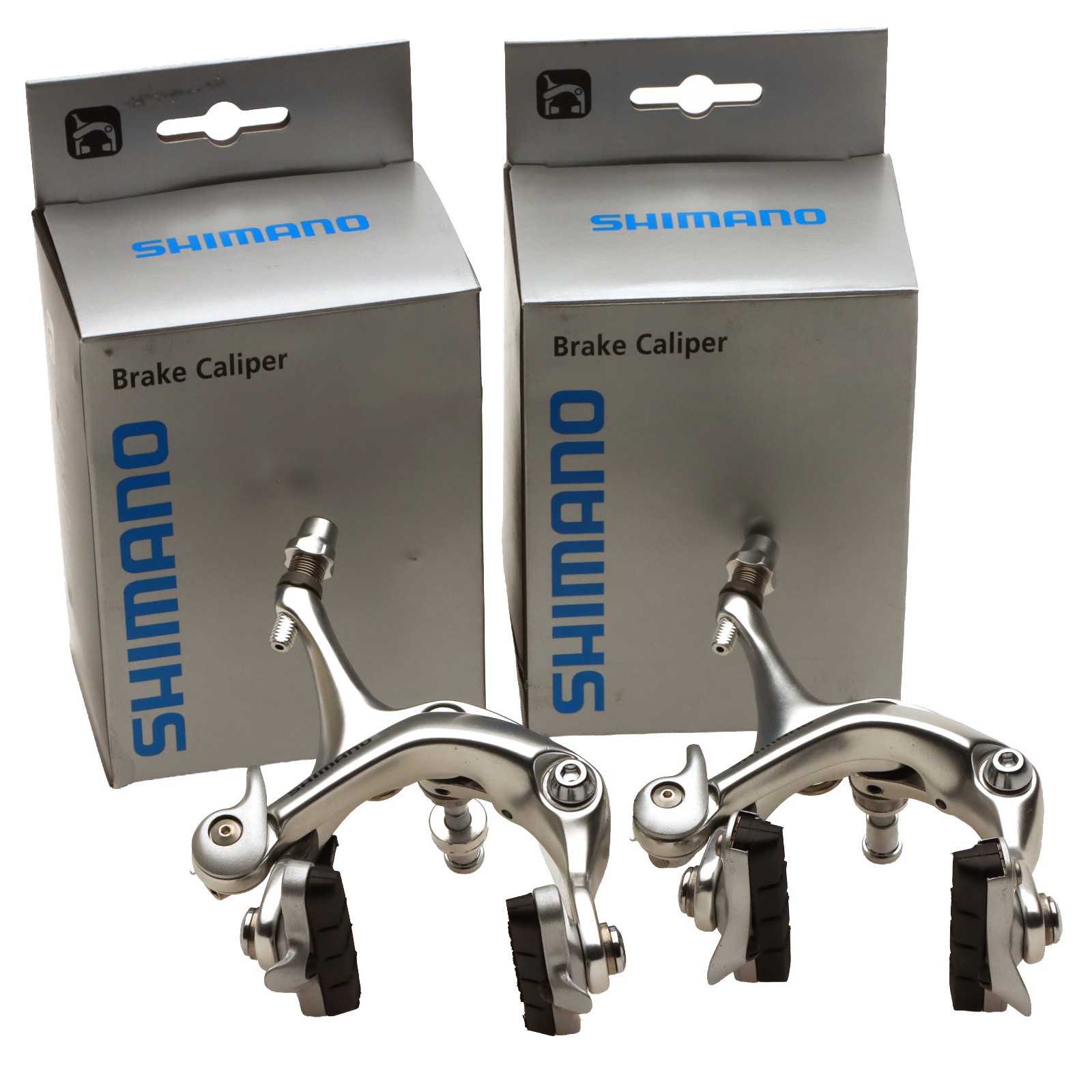 Shimano BR-R600 Front/Rear Road Brake Caliper Silver Long Reach NOS NEW Shimano BR-R600 Front/Rear Road Brake Caliper Silver Long Reach NOS NEW