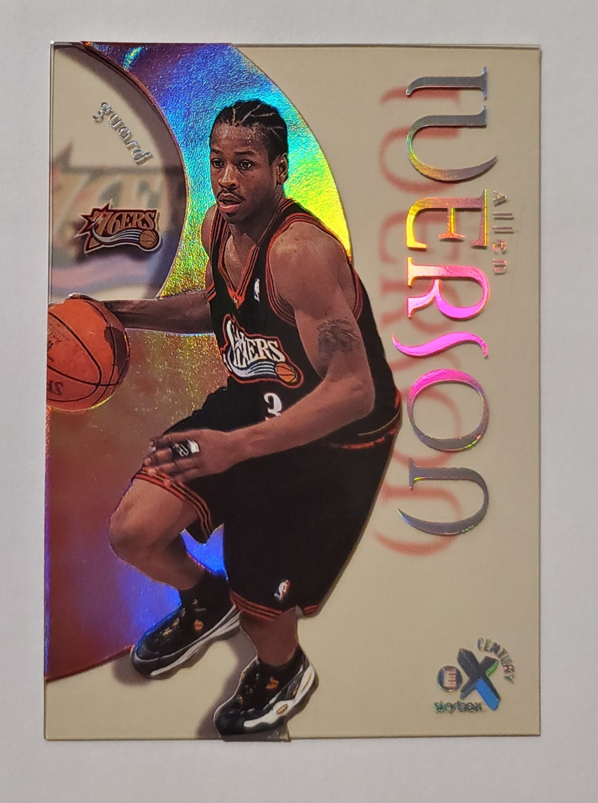 1998-99 SkyBox E-X Century Allen Iverson #5 Philadelphia 76ers 1998-99 SkyBox E-X Century Allen Iverson #5 Philadelphia 76ers