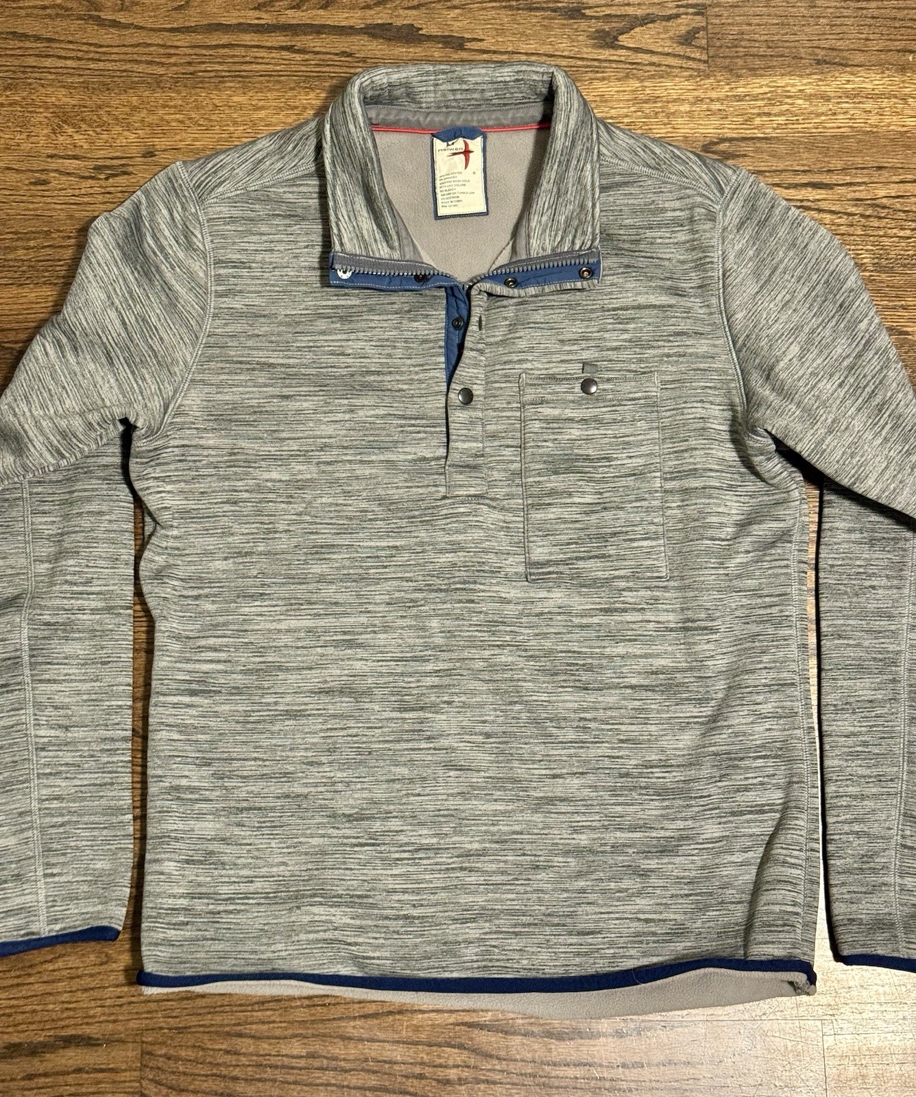 Relwen Pullover Fleece Men’s Medium Relwen Pullover Fleece Men’s Medium