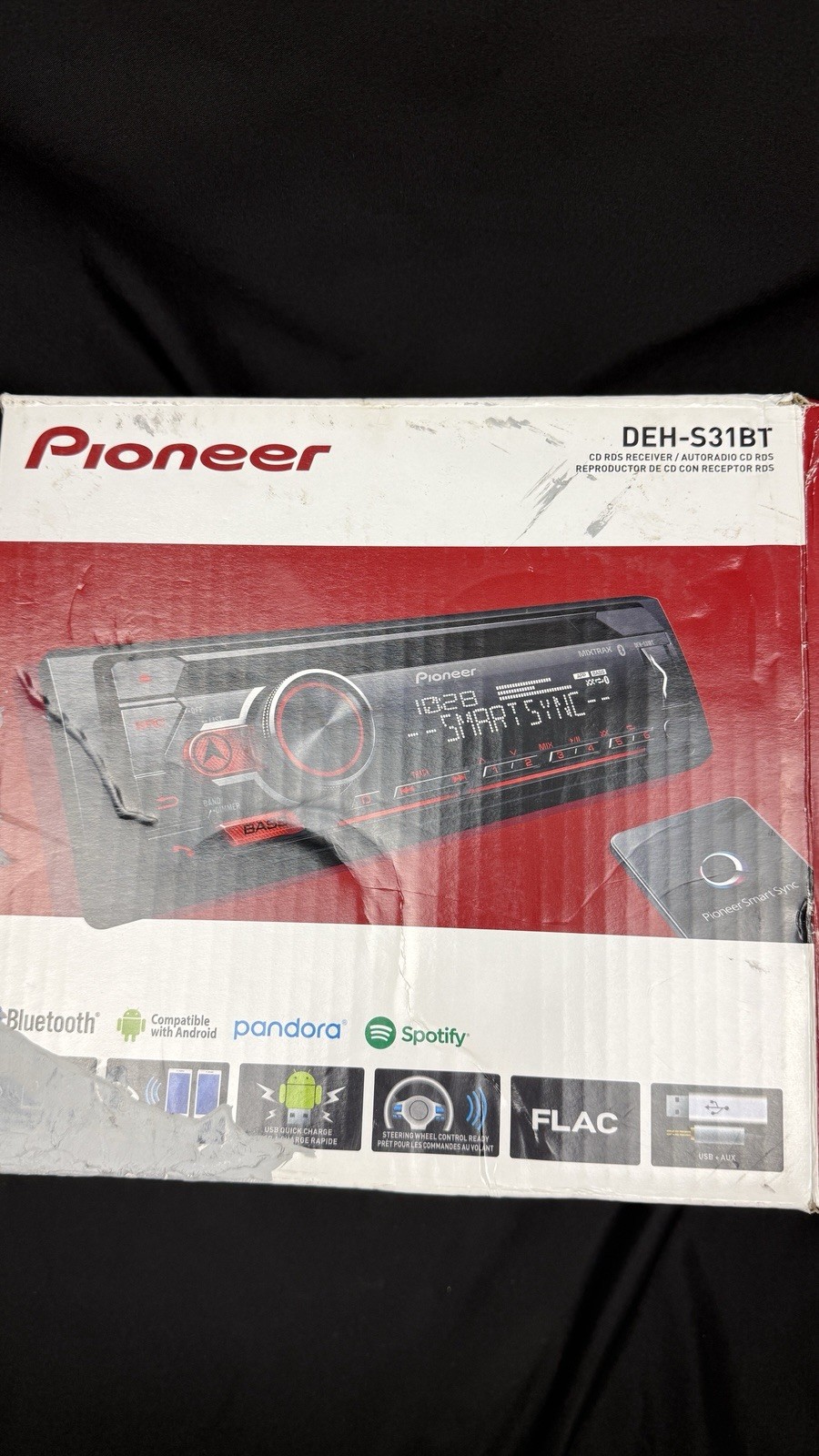 Pioneer DEH-S31BT CD Receiver Open Box Car Hifi Audio
