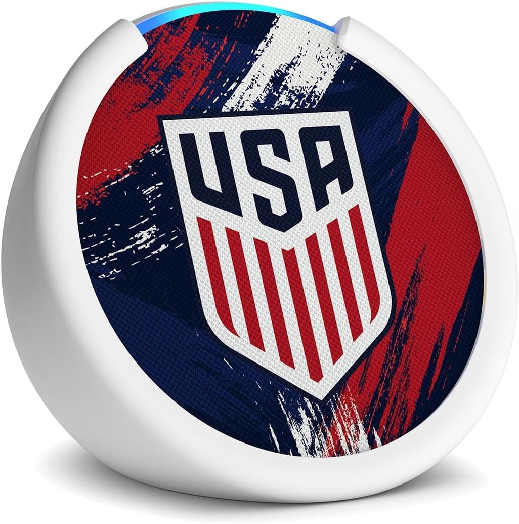 Amazon Echo Pop Newest Edition Officially Licensed US Soccer Limited Edition Amazon Echo Pop Newest Edition Officially Licensed US Soccer Limited Edition