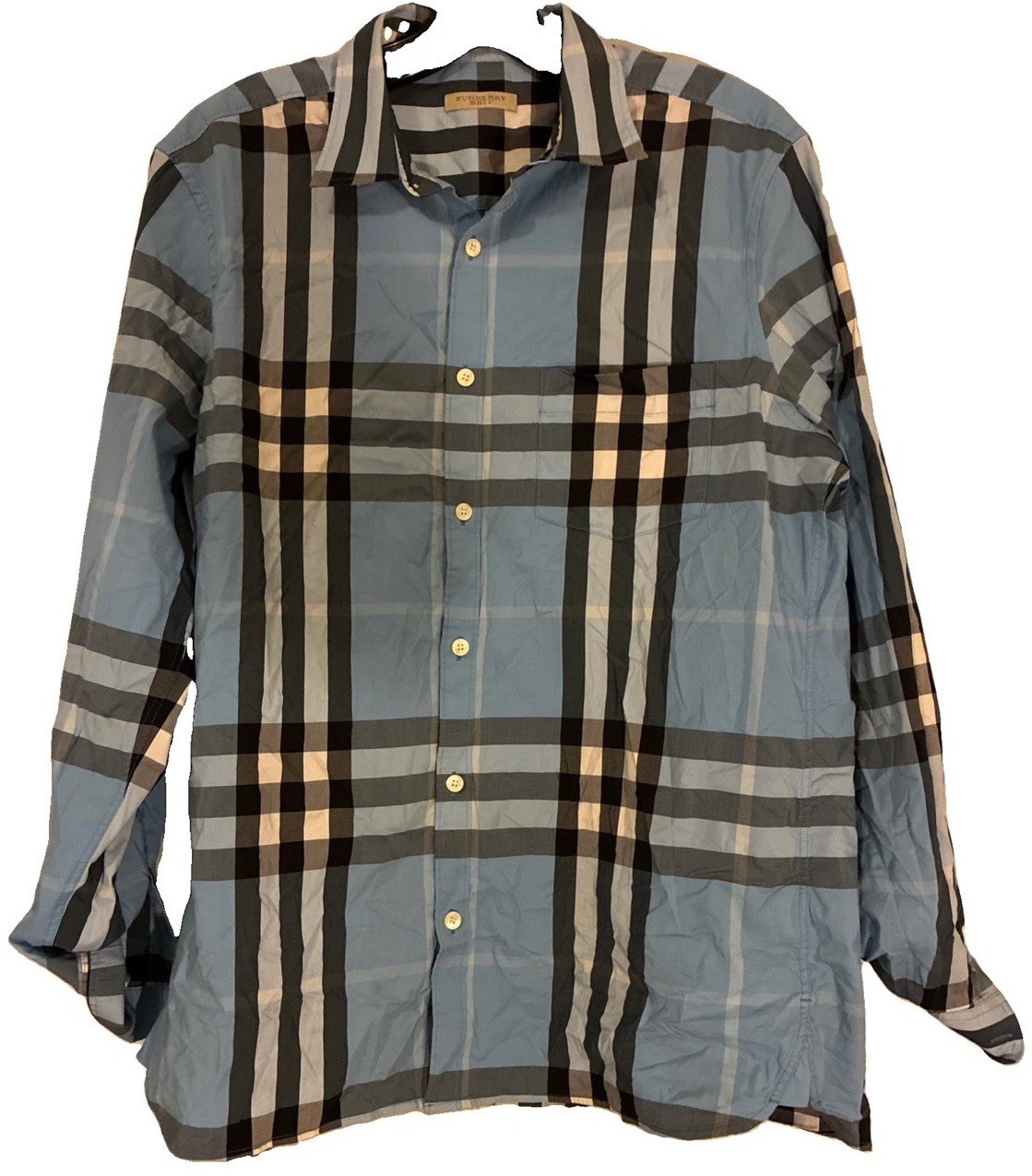 Burberry Brit light blue long-sleeve button-down shirt Burberry Brit light blue long-sleeve button-down shirt