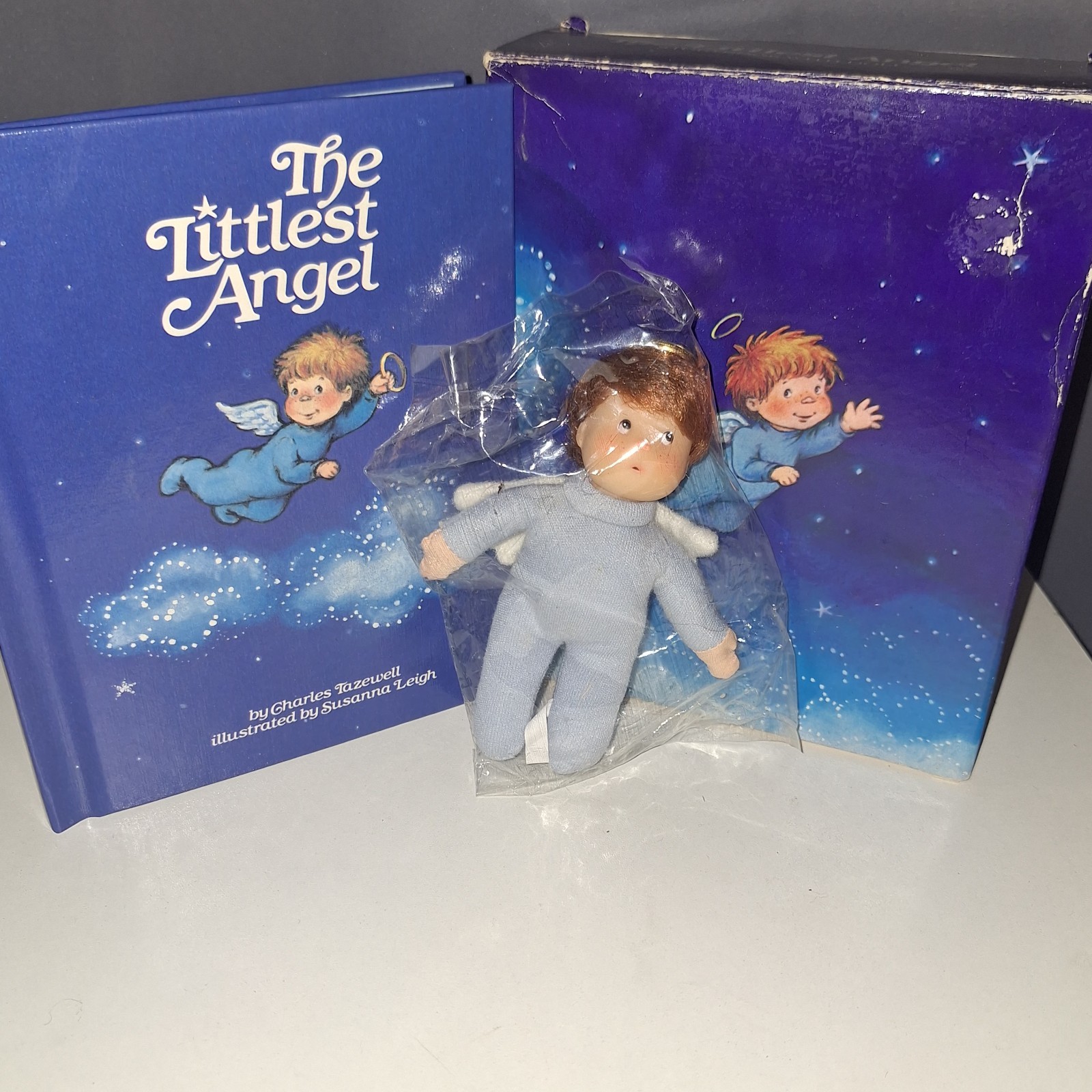 The Littlest Angel Book Doll Set Vintage 1984 Avon Christian Christmas NEW