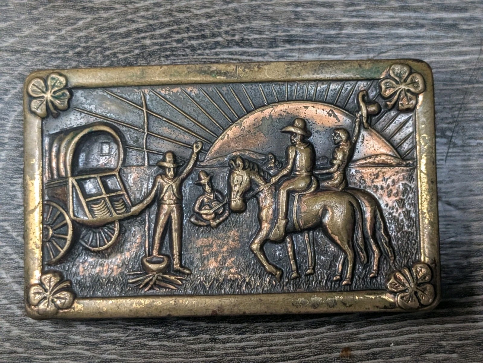 Vintage Gretsch 6130 Roundup Guitar Belt Buckle Vintage Gretsch 6130 Roundup Guitar Belt Buckle