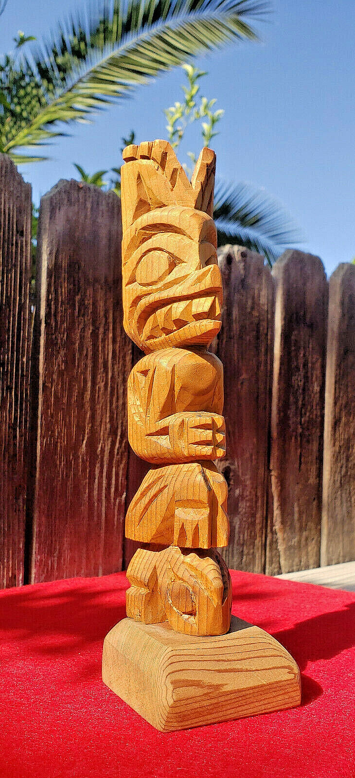 CHESLEY WILLIAMS - NWC TOTEM POLE - 9.25 CHESLEY WILLIAMS - NWC TOTEM POLE - 9.25