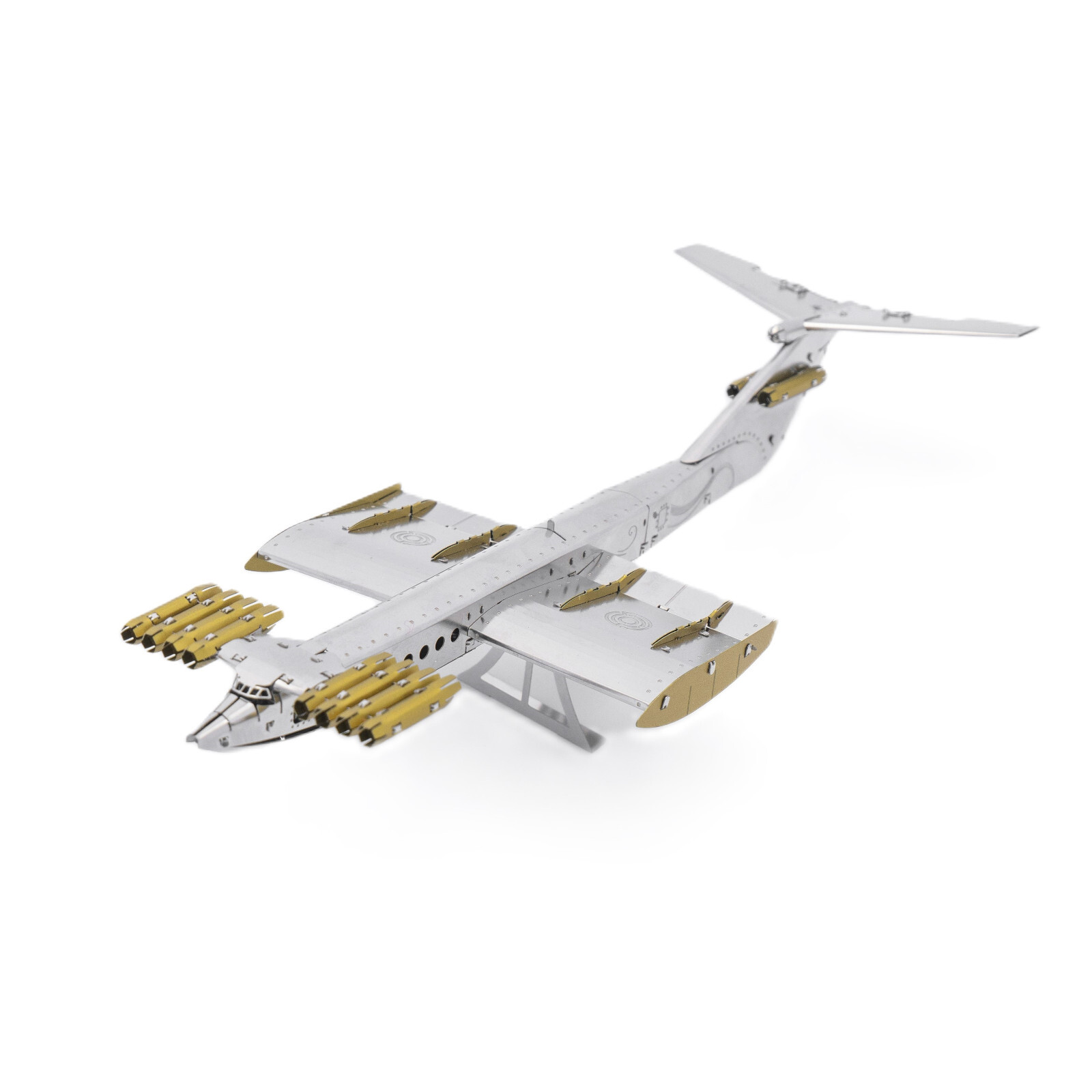 Metal Time 3D Puzzle DIY Model Caspian Sea Monster Ekranoplan MT099