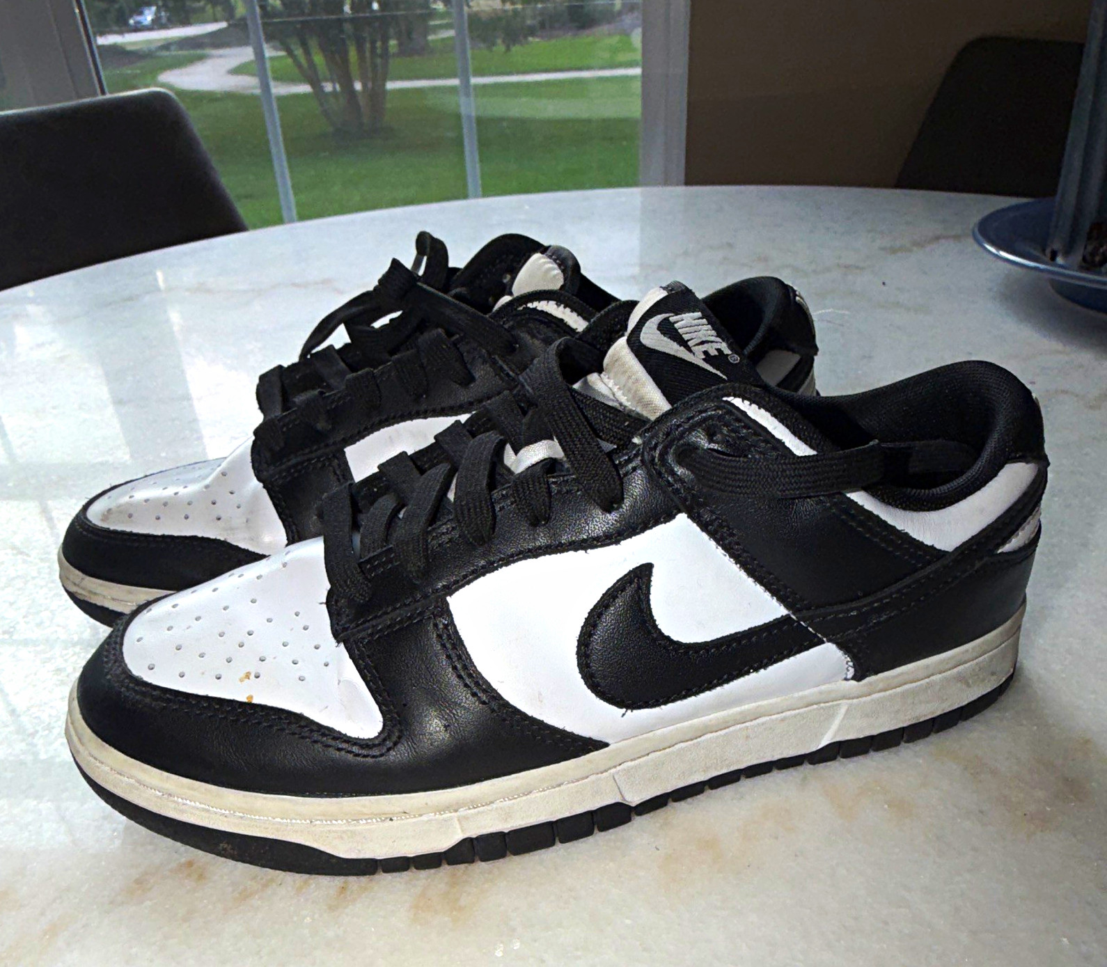 Nike Dunk Low Black/White Low Top Lace-Up Men’s Sneakers DD1391-100 2021