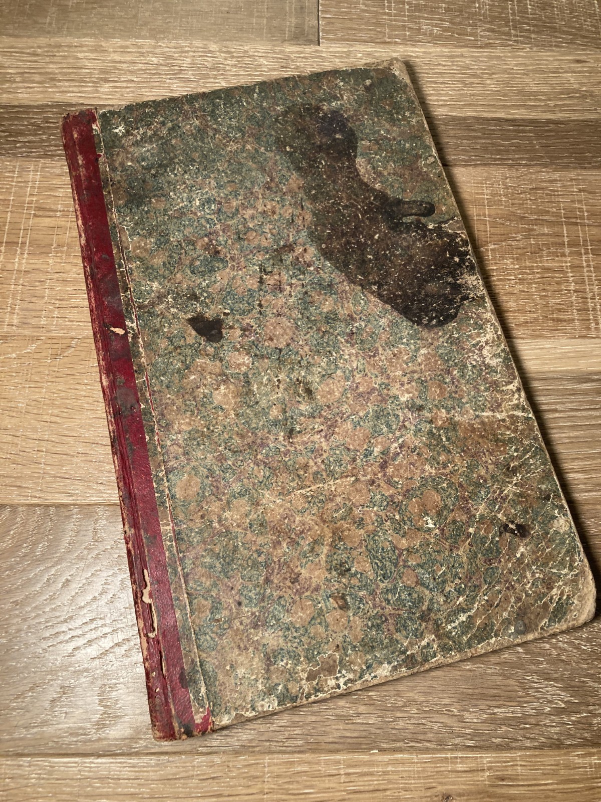 Antique 1873-1875 Handwritten Ledger Account Book South Hero Vermont Farm Script
