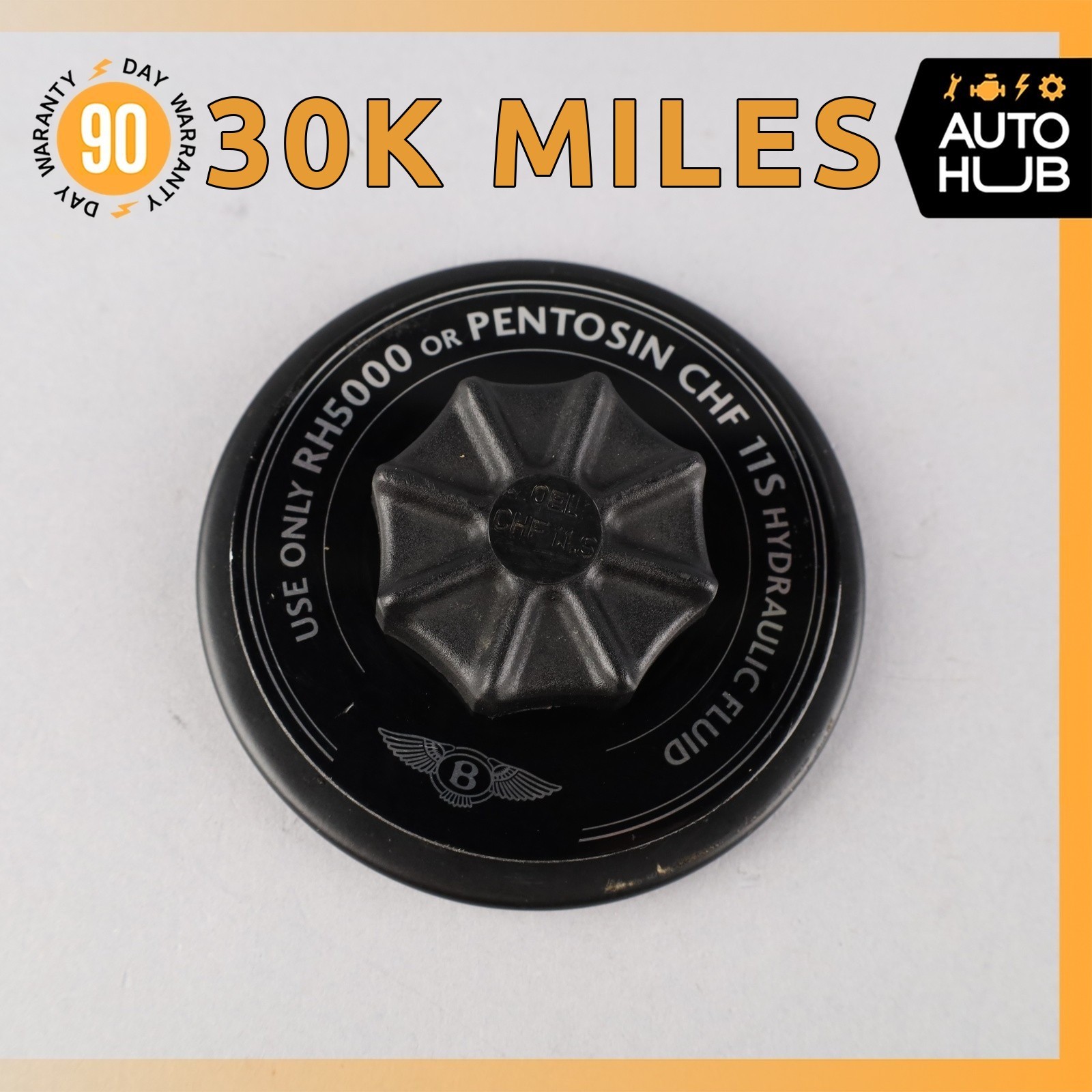 99-02 Bentley Arnage Rolls Royce Seraph Hydraulic Fluid Reservoir Cap OEM 30k 99-02 Bentley Arnage Rolls Royce Seraph Hydraulic Fluid Reservoir Cap OEM 30k