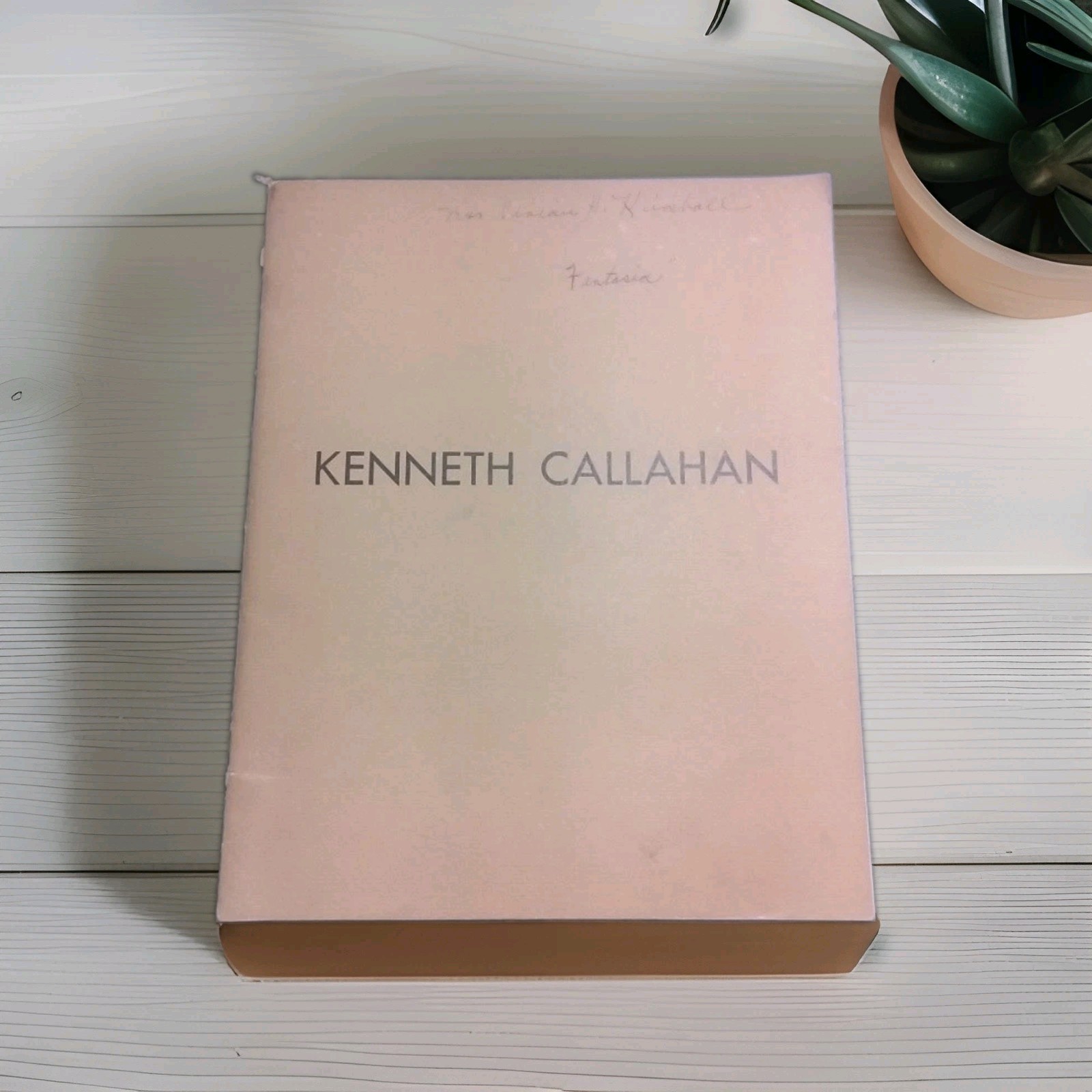 Art Kenneth Callahan Exhibition Booklet 1961-1964 RARE only 2000 printed Signed