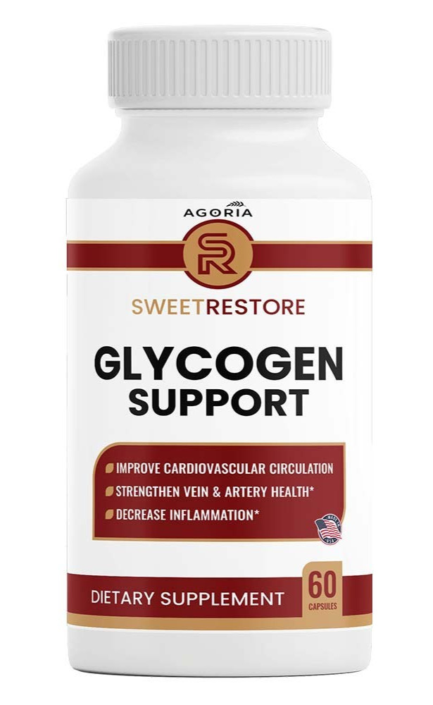 (1 PACK) Sweet Restore Glycogen Support Capsules, Joint Support (60 Capsules)