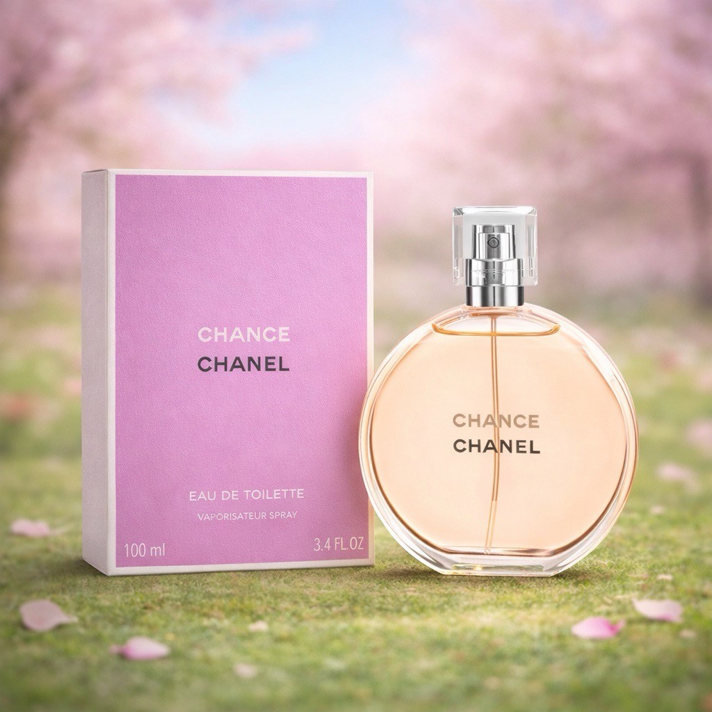 CHANCE Chanel Women's Eau De Toilet 3.4 oz / 100ml New Sealed Box Fast Shipping