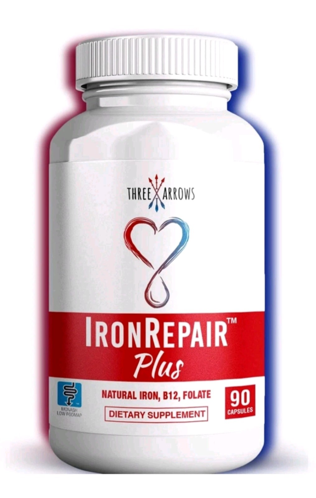 Three Arrows Iron Repair Plus Natural Iron Supplement 90 Gelatin Capsules Three Arrows Iron Repair Plus Natural Iron Supplement 90 Gelatin Capsules