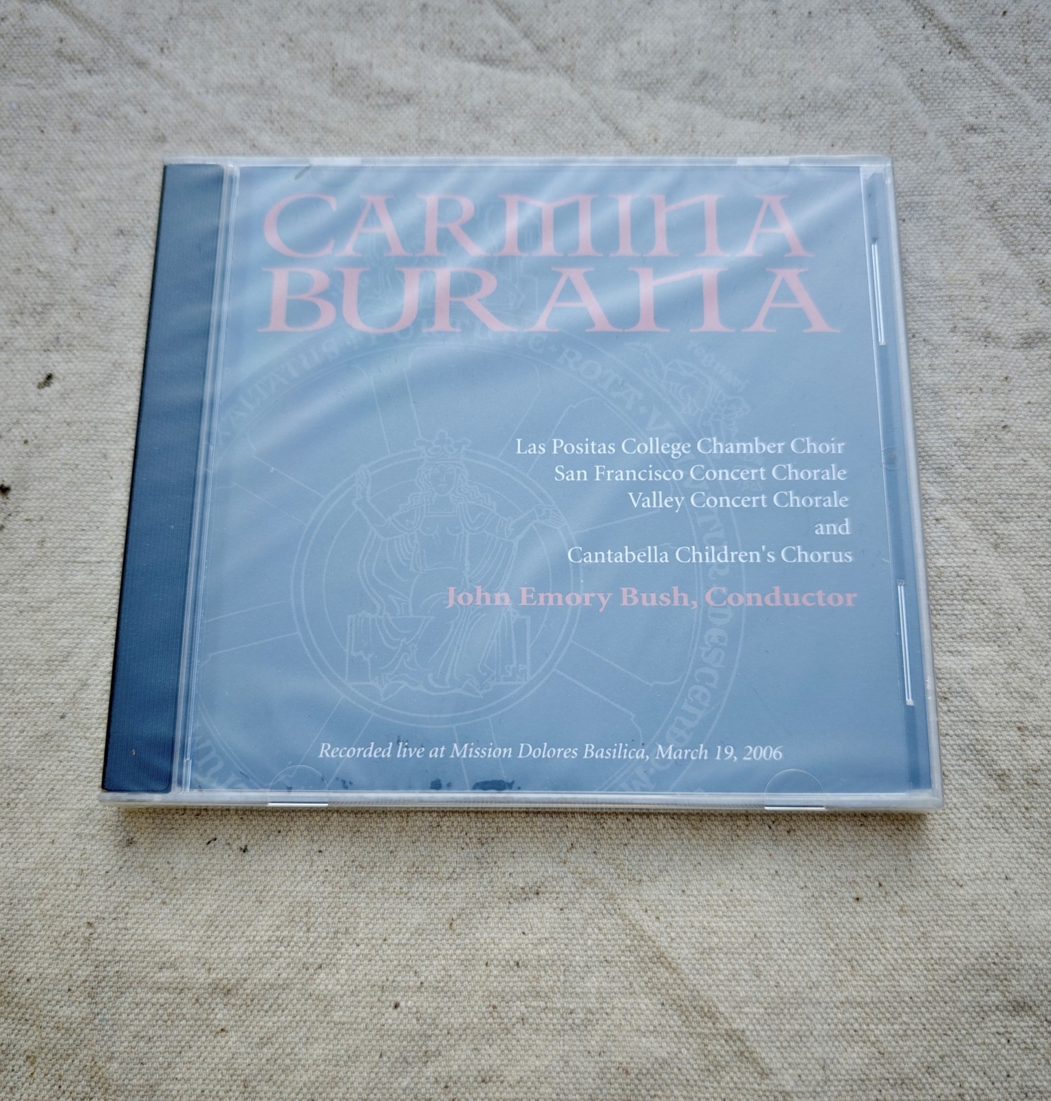 Las Positas, John Emory Bush, Carmina Burana *Rare * Factory Sealed 