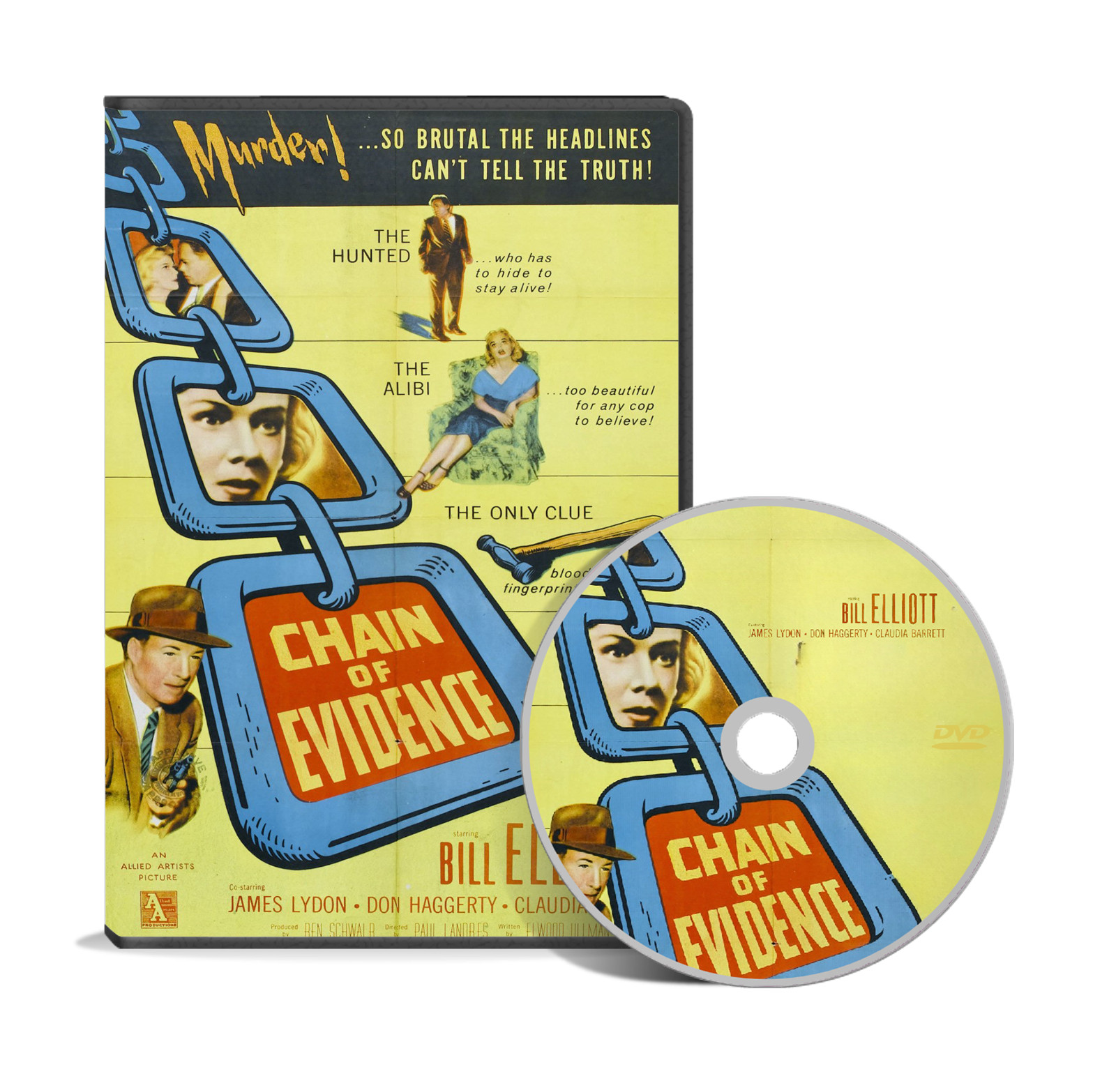 Chain of Evidence (1957) Film-Noir, Crime, Drama DVD