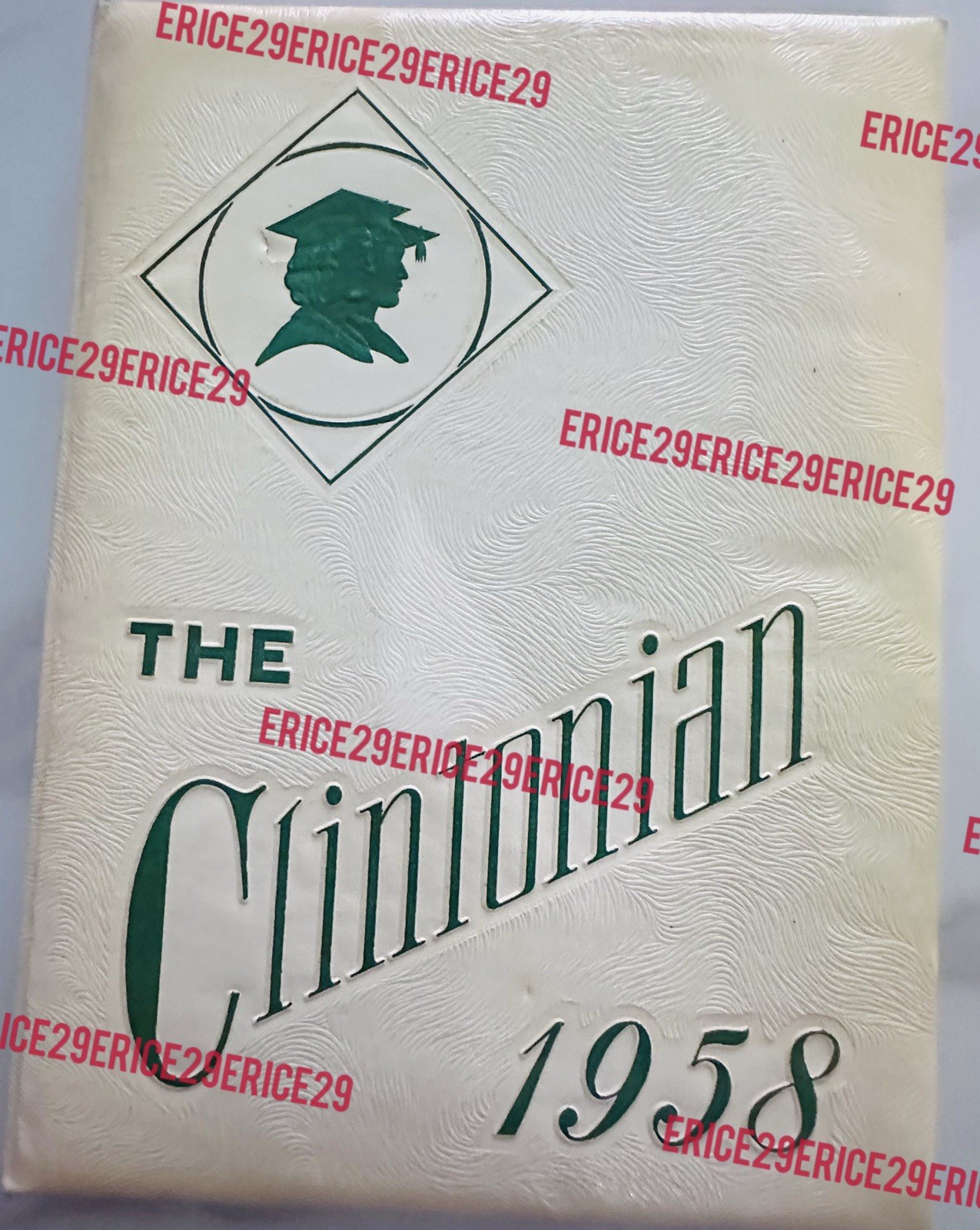 1958 Clinton Central School Clinton, New York The Clintonian Yearbook