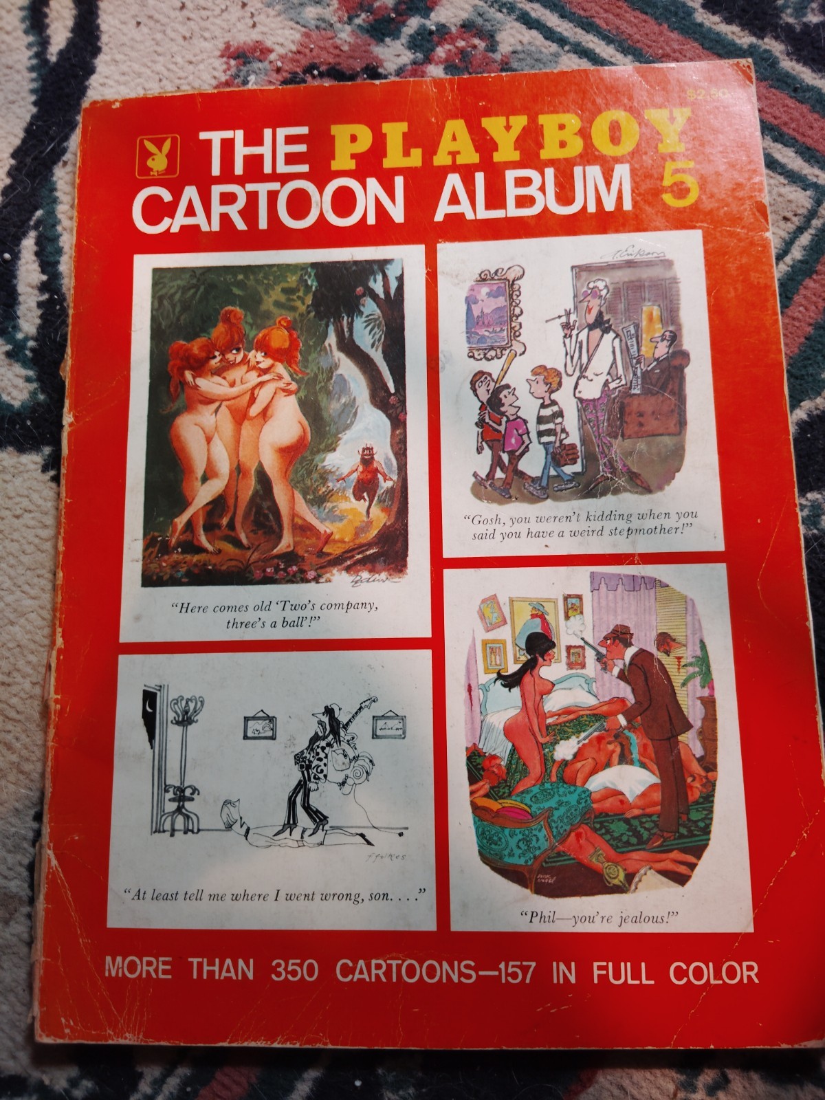 VTG Playboy Cartoon Album 5 1972 Hugh Hefner First Edition Adult Content Book VTG Playboy Cartoon Album 5 1972 Hugh Hefner First Edition Adult Content Book