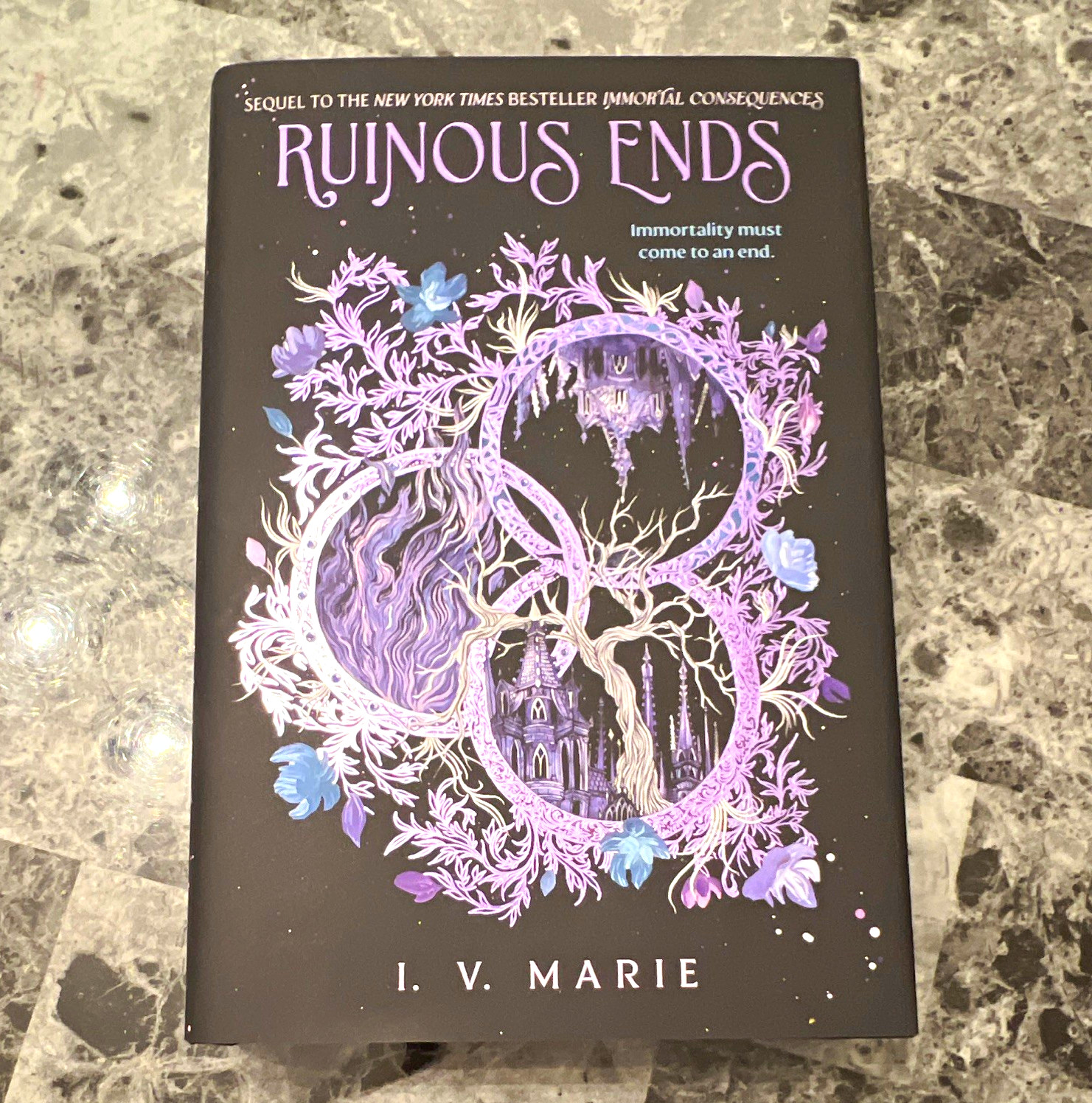 I. V. Marie Ruinous Ends Hardcover Young Adult Fantasy Novel