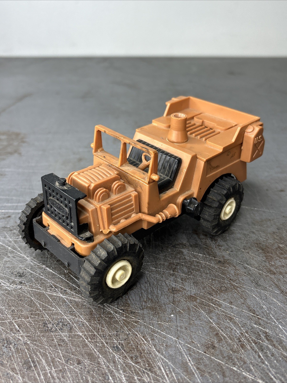VTG Remco Mighty Mike Rat Patrol Toy Jeep Motorized Untested Rare HTF VTG Remco Mighty Mike Rat Patrol Toy Jeep Motorized Untested Rare HTF