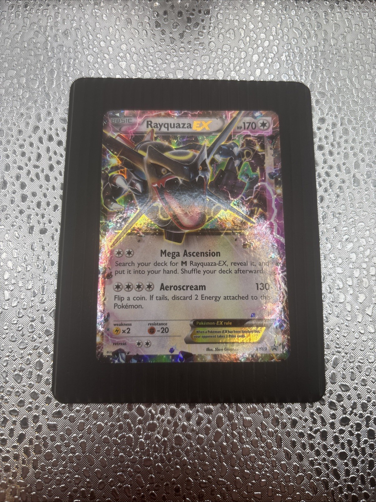 Pokemon Rayquaza EX Shiny Holo Promo XY Black Star Promos XY69 English 170 