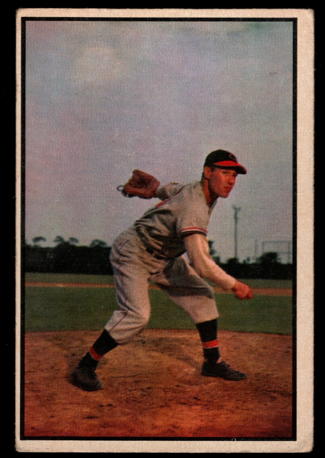 1953 Bowman Color - Bob Feller #114 1953 Bowman Color - Bob Feller #114