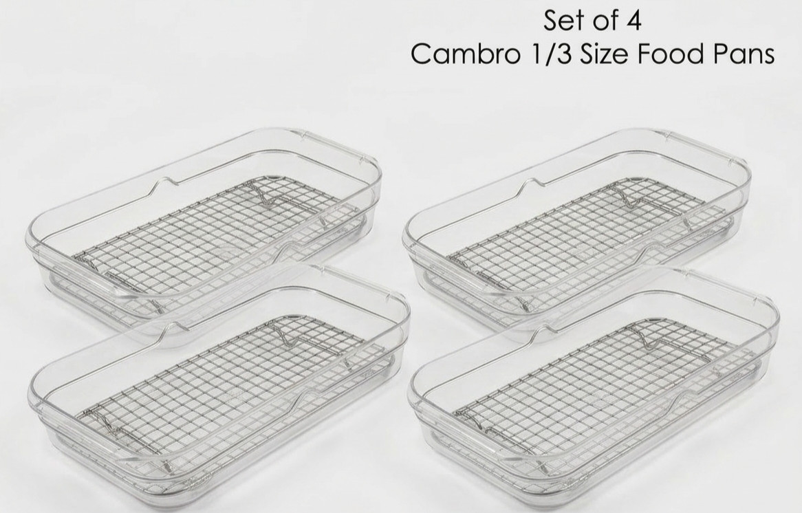 Cambro Camwear 1/3 Food Pan 2\