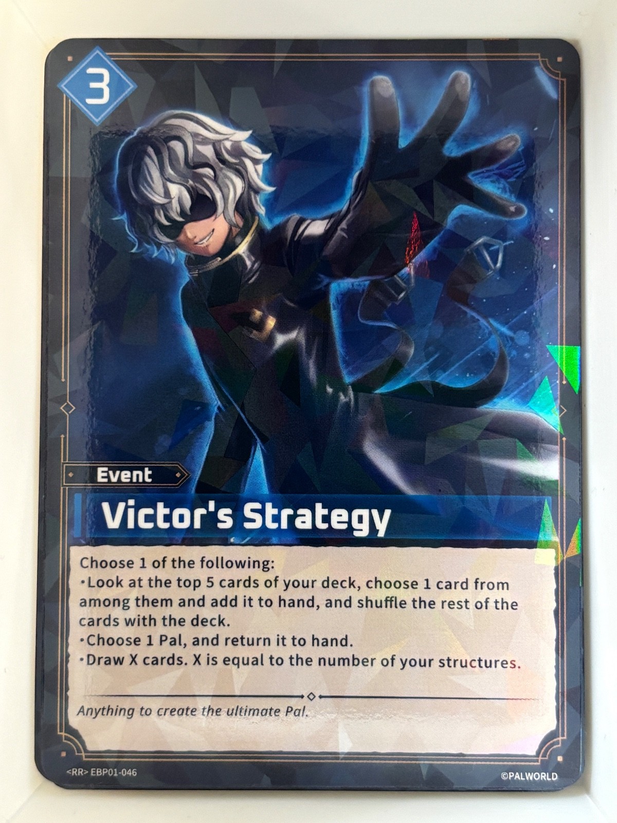 Victor\'s Strategy Foil Double Rare BP01: Dawn of Palpagos EBP01-046 NM