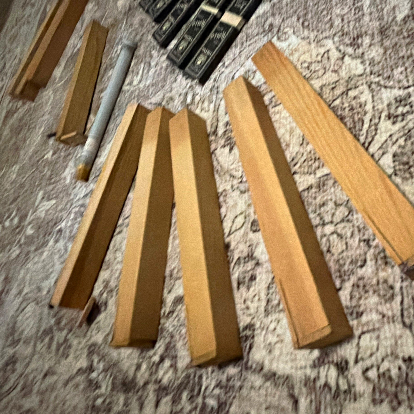 Unfinished Rectangular Wood Wooden Craft Sticks Blocks Strips Pieces Lot Unfinished Rectangular Wood Wooden Craft Sticks Blocks Strips Pieces Lot