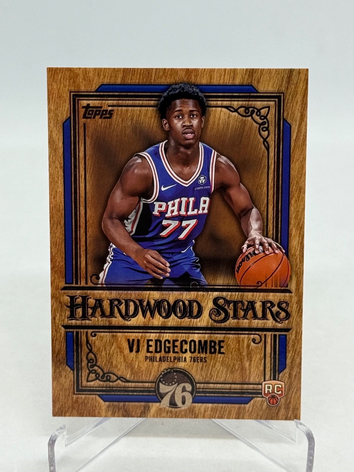 2025-26 Topps VJ Edgecombe Hardwood Stars Rookie Card #HS-13 RC 76ers