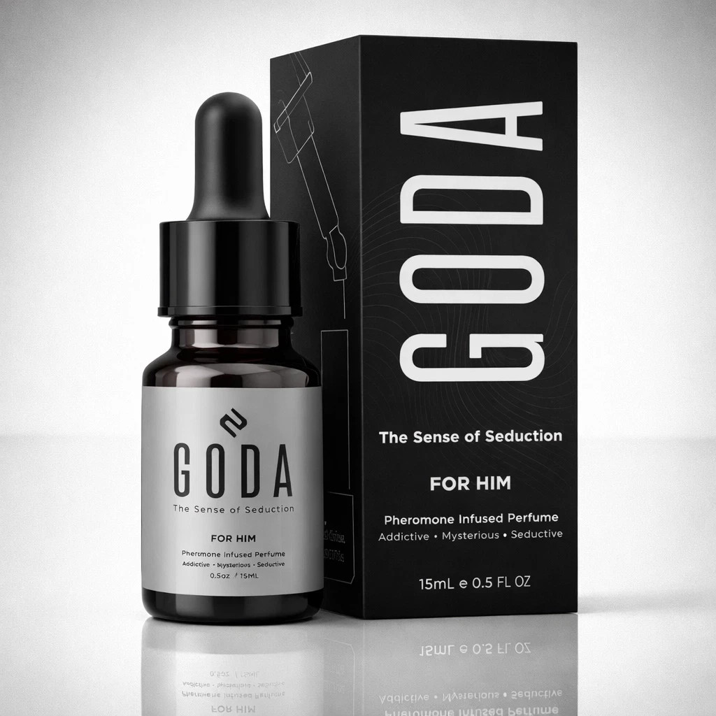 GODA For Him Pheromone Infused Cologne Men\'s Fragrance Spray NEW