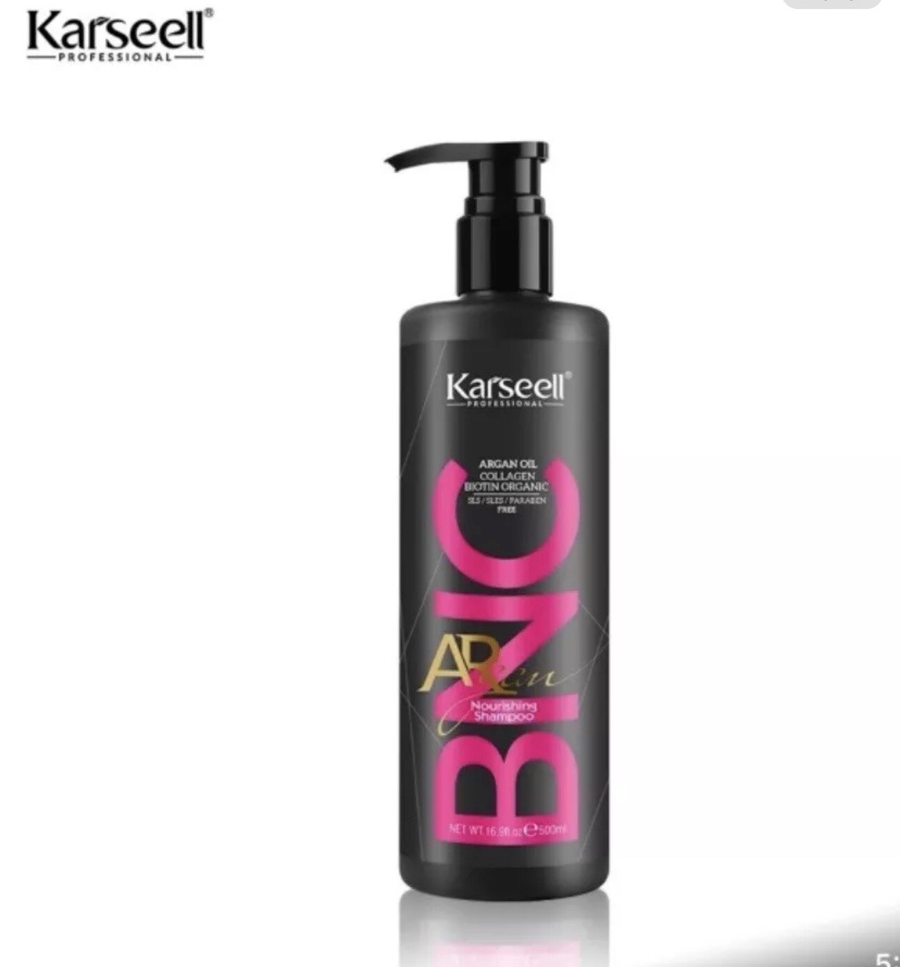 BNC Karseell Brazilian Keratin Nourishing Shampoo Collagen Biotin Organic