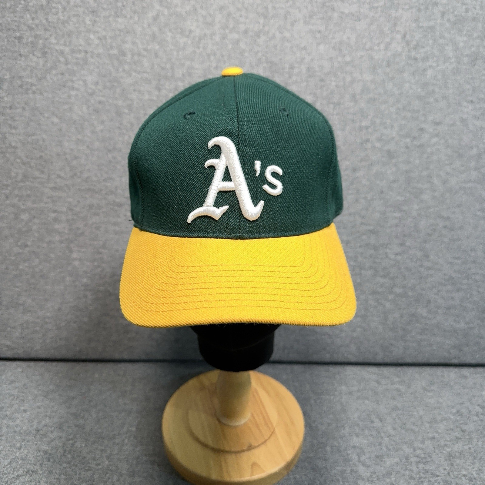 Vintage Oakland A\'s  Athletics, Green, Yellow, Snapback, Hat Cap