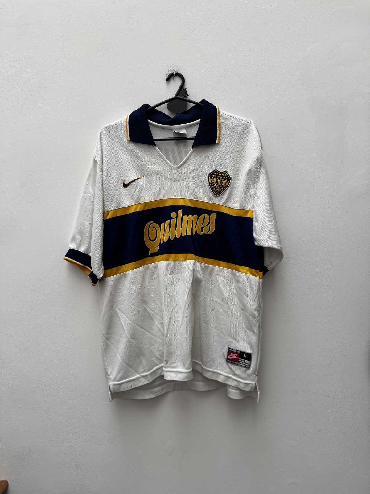 Boca 1996/97 Supl Talle M (53 x 70/73 cm) -Ver detalles- Etiq S